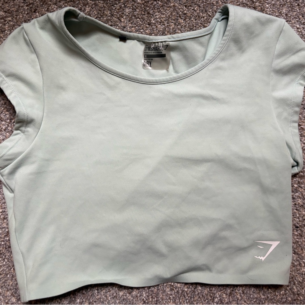 Gymshark Mint Green Crop Top